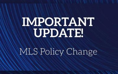 A Change in Law Requires a Change in MLS Policy