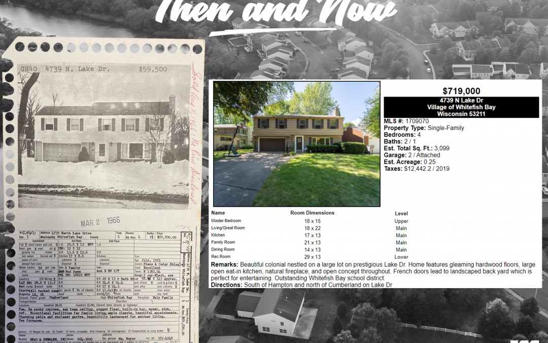 Then and Now Lake Drive