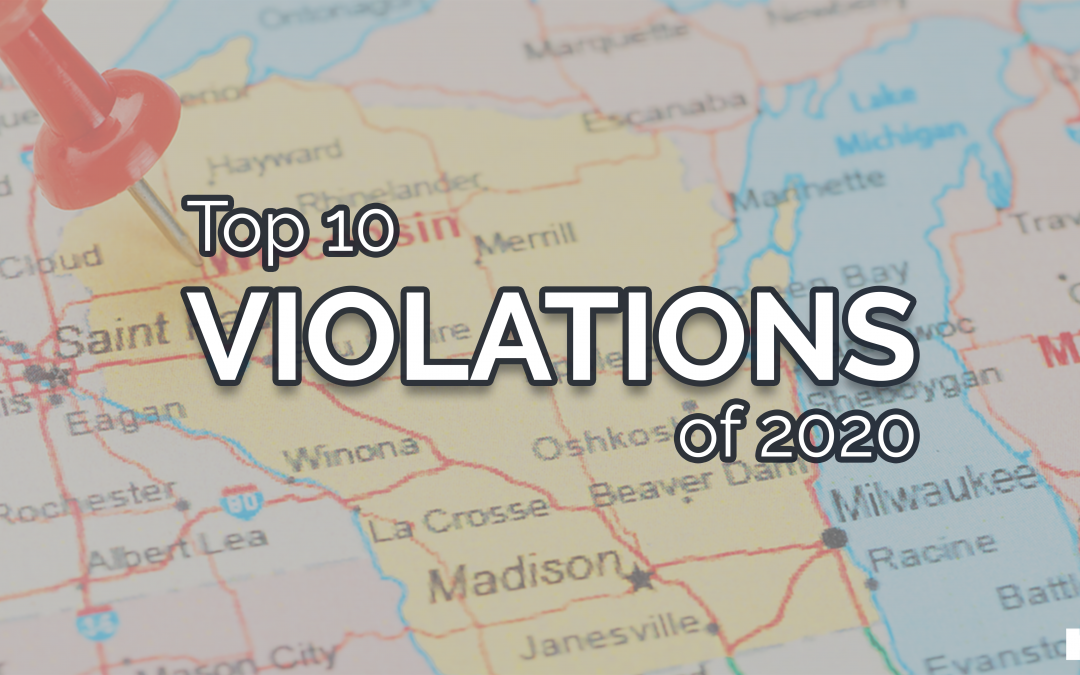 Top 10 Violations of 2020