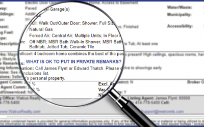 Realtors Must Honor What is Detailed in Listing Remarks
