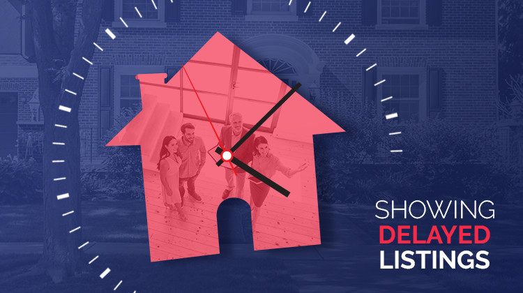 Showing Delayed Listing