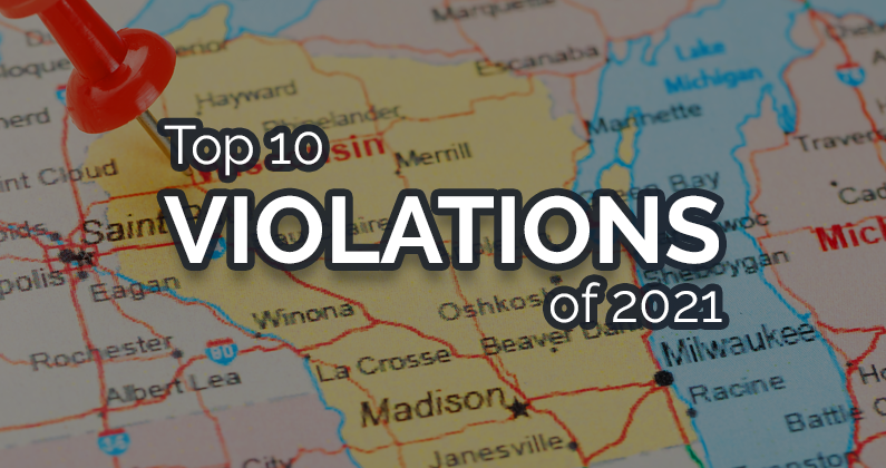 Top 10 Violations of 2021