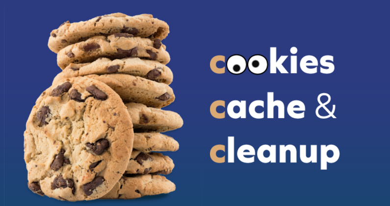 Cookies stacked up