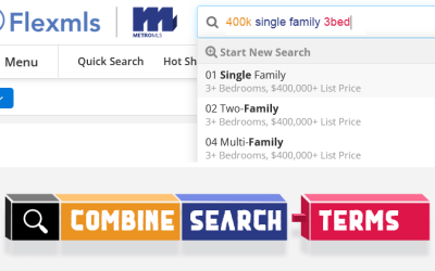 Combining Search Criteria in the Quick Launch Bar