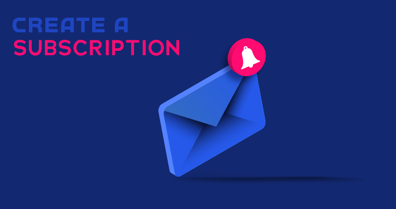 Isometric email with an alert