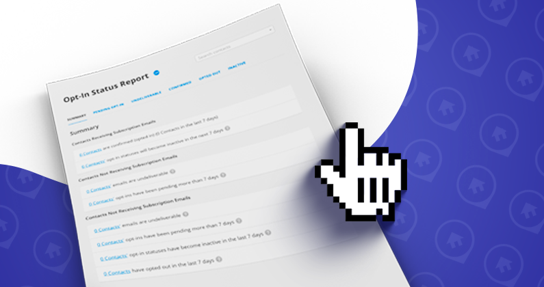 A paper with the opt in report