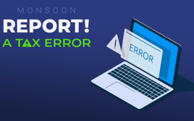Reporting a Tax Error in Monsoon