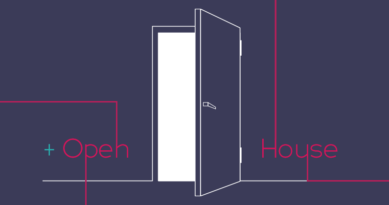 A vector door opened