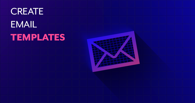 Vector email icon wireframe