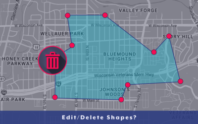 Editing & Deleting Map Shapes