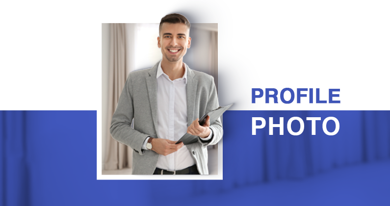 Picture of an agent in a profile photo