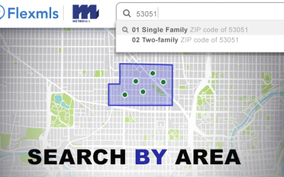 Searching by Area in Flexmls Quick Launch