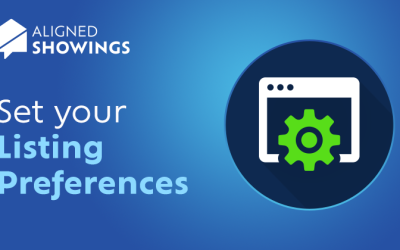 Setting Up Your Listing Preferences in Aligned Showings